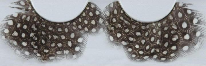 Actual product image Grimas Eyelashes with feathers