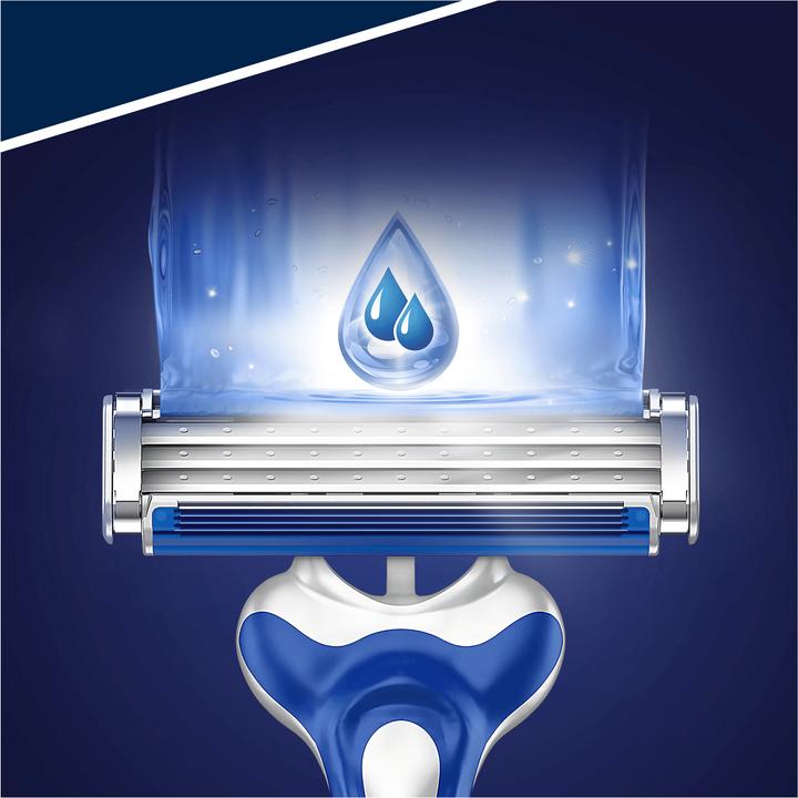 Actual product image Gillette Sensor3 Disposable razor x4 (4 x)