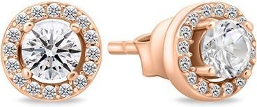 Immagine prodotto Brilio Argento - Bellissimi orecchini in bronzo con zirconi EA604R