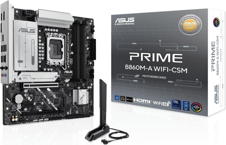 ASUS PRIME B860M-A WIFI (LGA 1851, Intel B860, mATX)