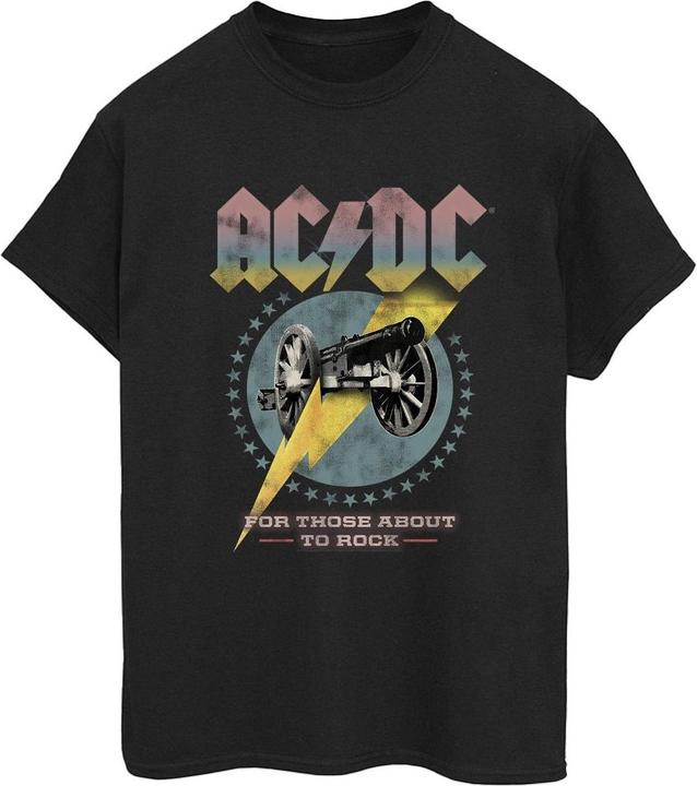 AC/DC Für diejenigen die rocken wollen BaumwollBoyfriend TShirt