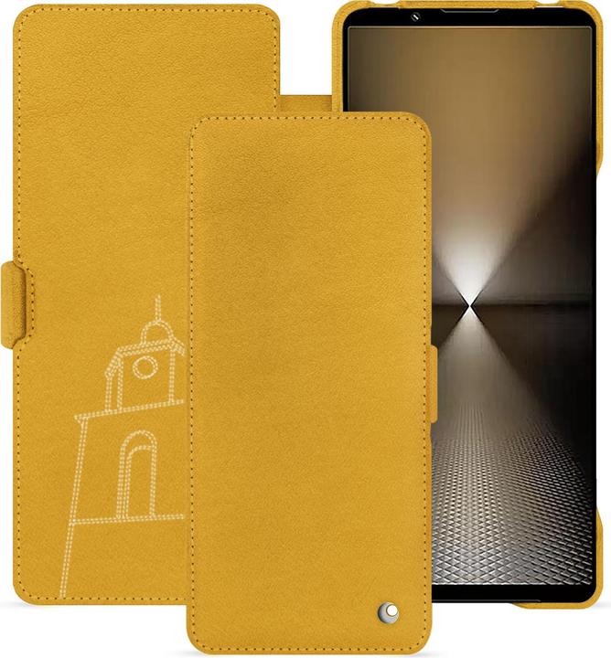 Actual product image Noreve Horizontal leather flap shell (Sony Xperia 1 VI)