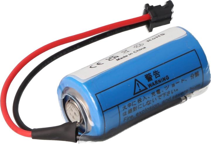 Produktbild AccuCell Batterie passend für Mitsubishi Q6BAT CR17335SE, Q02CPU (1 Stk., Gerätespezifisch, 1800 mAh)