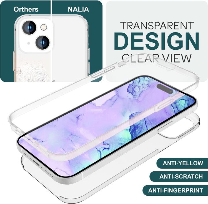 Produktbild Nalia Klare 360 Grad Hülle (Apple iPhone 15 Plus)