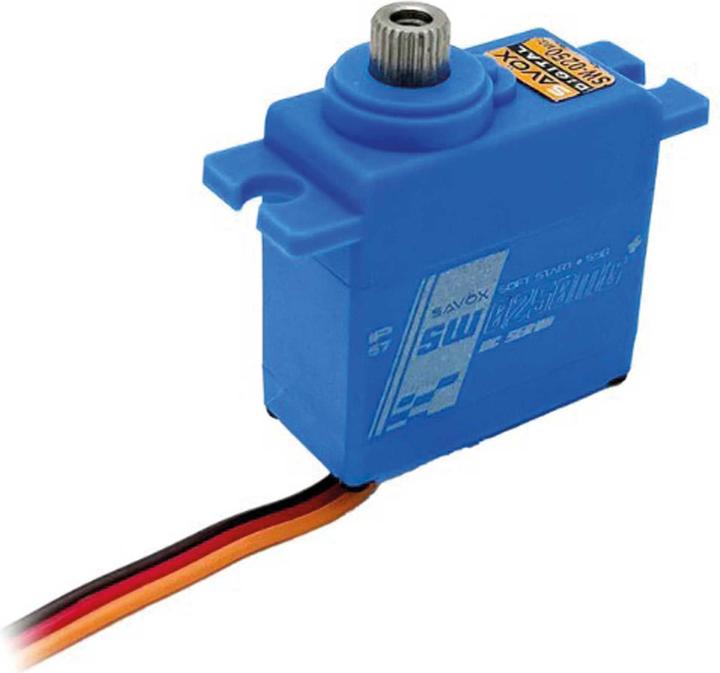 Actual product image Savöx Mini Servo SW-0250MG+, 5.0 kg Digital, Waterproof
