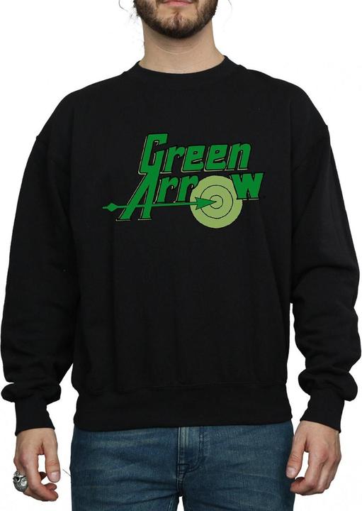 Produktbild Green Arrow Text Logo Sweatshirt (S)