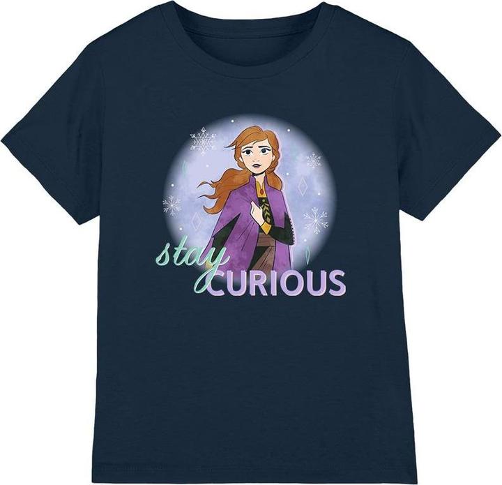 Image du produit Disney Frozen - T-shirt STAY CURIOUS - Enfant (152, 158)