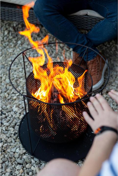 Produktbild La Hacienda Feuerkorb Kora Black (44 cm)