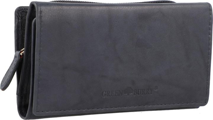 Produktbild Greenburry Basic Geldbörse RFID Leder 14 cm