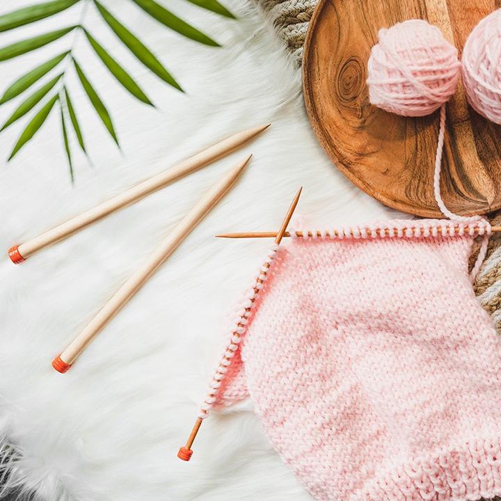 Actual product image Knitpro Jacket knitting needles Basix Birch