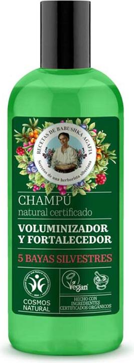 Produktbild Babushka Agafia Veganes Volumen- und Stärkungsshampoo 260ml (260 ml)