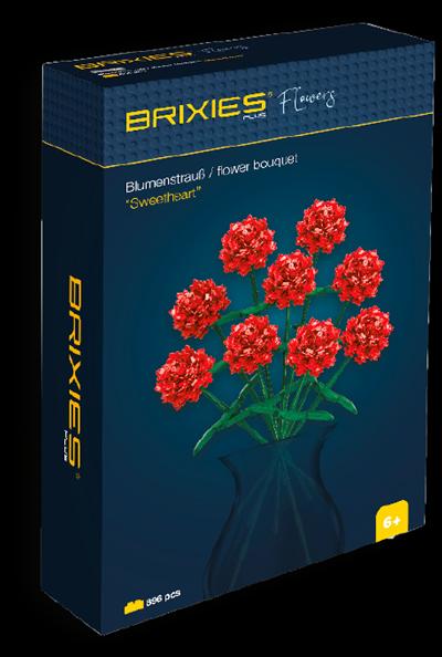 Image du produit Brixies PLUS Bausatz Blumenstrauss Sweetheart