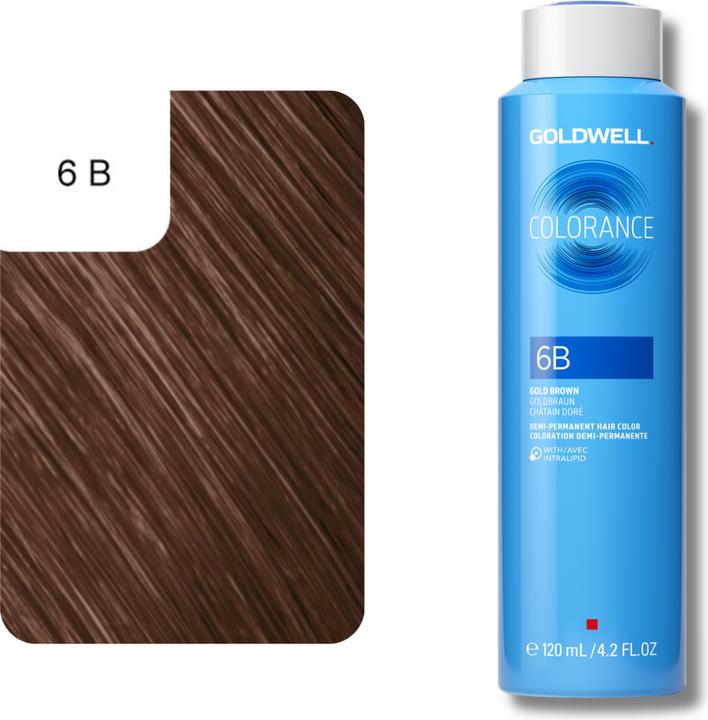 Actual product image Goldwell Colorance Acid Color (6B golden brown)