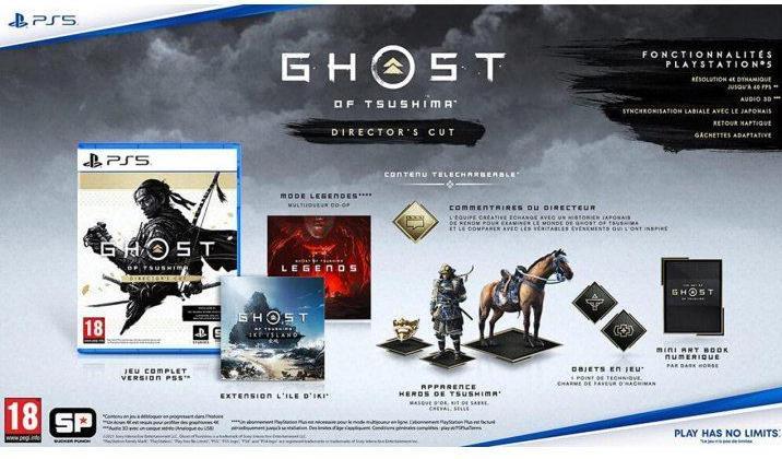 Produktbild Sony Ghost of Tsushima Director’s Cut (PS5, DE)