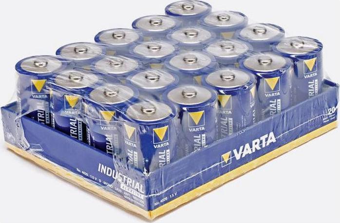 Image du produit Varta Industrie (20 pcs, D, 17000 mAh)