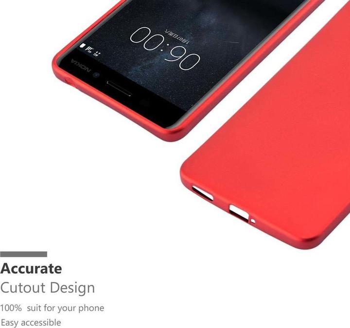 Productafbeelding Cadorabo TPU Matte Metallic hoes (Huawei Y6 (2017))