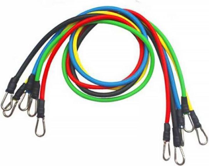 Image du produit Gym Universe Kit de bandes de fitness Resistance avec 11 pièces (Léger)