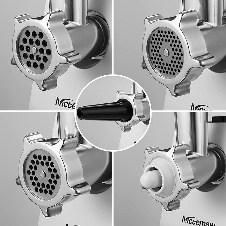 Actual product image Nictemaw Electric meat grinder