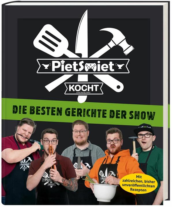 Image du produit PietSmiet kocht. Die besten Gerichte der Show (Allemand, PietSmiet, 2021)