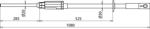 Actual product image Dehn PHE3 10 S Voltage Detector PHE III 10kV 50Hz