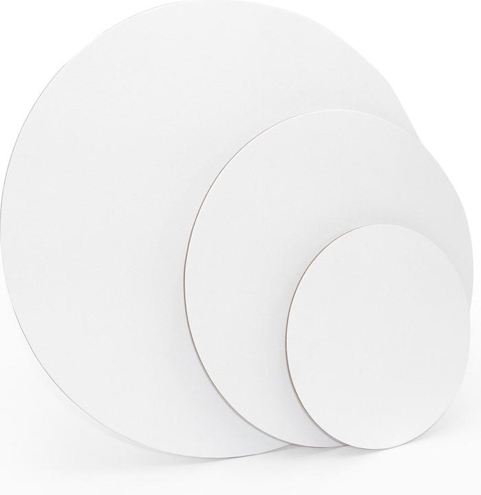 Actual product image Paintersisters Painting Cardboard Round Set of 10 40cm (40 x 40 cm)