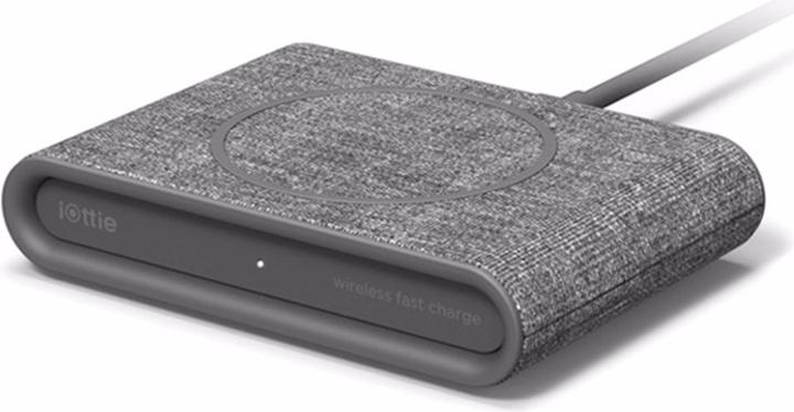 Actual product image iOttie iON Wireless Charging Pad Mini Grey (10 W)