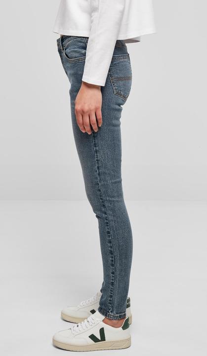 Produktbild Urban Classics Ladies Mid Waist Skinny Jeans (29)