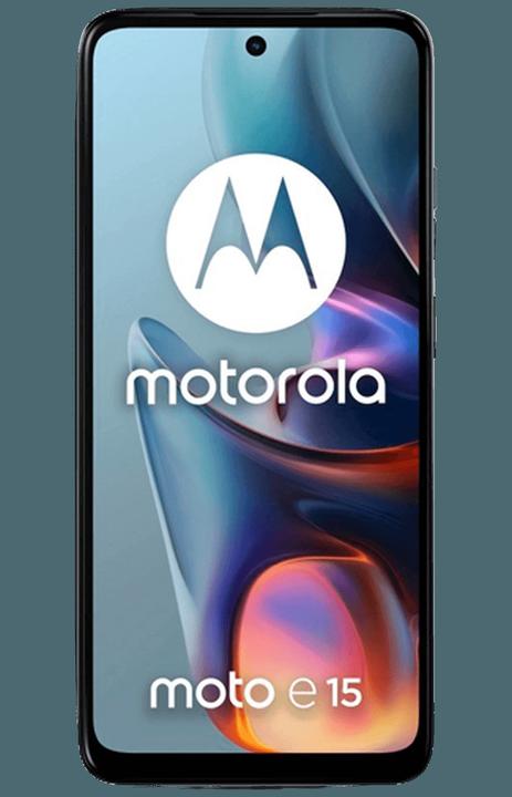 Produktbild Motorola moto e15 (64 GB, Hellblau, 6.67", Dual SIM, 32 Mpx, 4G)
