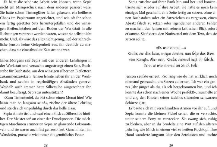Actual product image Sepia 1 Sepia und das Erwachen der Tintenmagie (German, Theresa Bell, 2024)