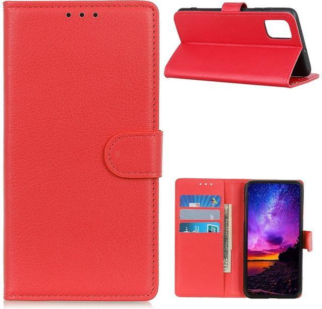 Actual product image MU Classic Litchi Leather Bookcover Series (Oppo Reno 4 Pro)