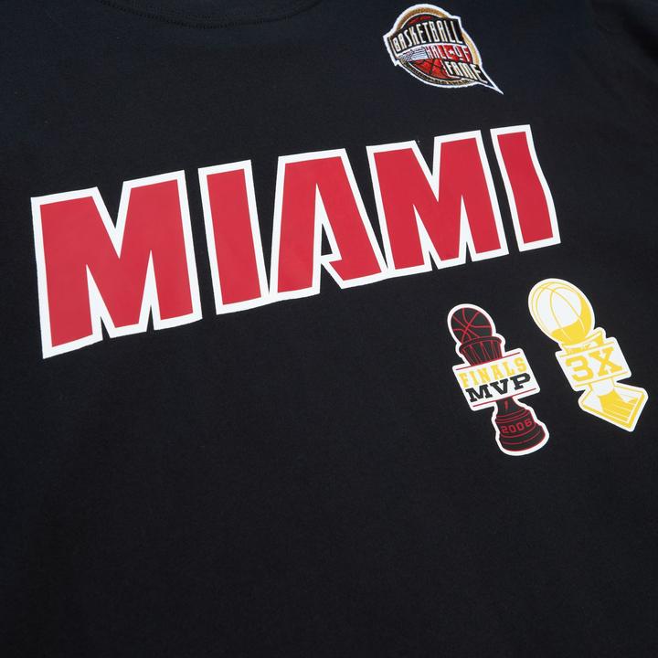 Immagine prodotto Mitchell & Ness Camicia Dwyane Wade Miami Heat HALL OF FAME - L (L)