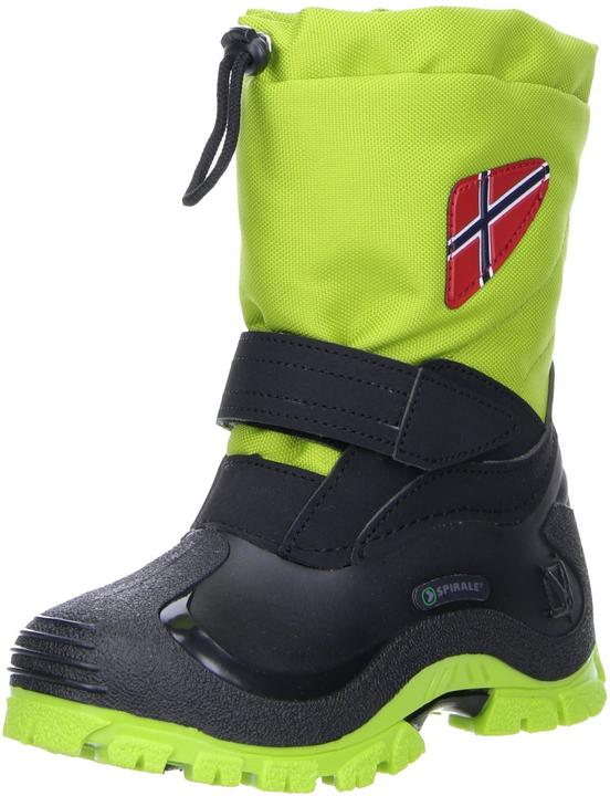 Produktbild Spirale Kinder Mädchen Jungen Winterstiefel Snowboots Schneestiefel grün (32)