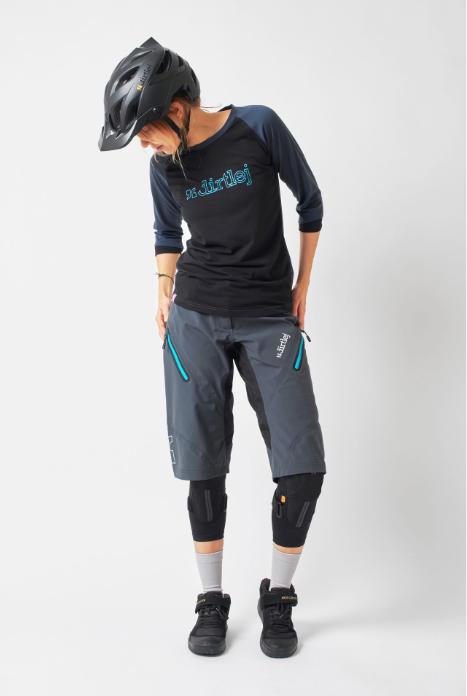 Image du produit dirtlej Trailscout Shorts Waterproof Ladies, bleu/turquoise, L (L)