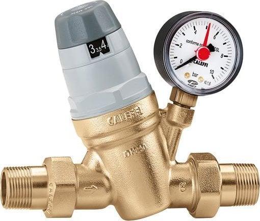 Caleffi vandens slėgio reguliatorius 1 "su manometru (535061)
