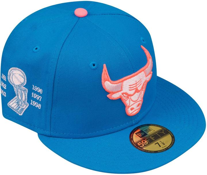 Produktbild New Era 59Fifty Fitted Cap - NBA Chicago Bulls sky - 7 7/8 (7 7/8)