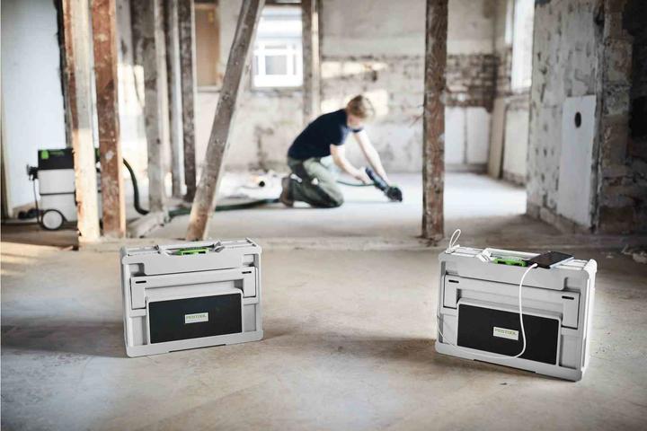 Image du produit Festool Systainer avec enceinte Bluetooth® intégrée SYS3 BT20 M 137 (Fonctionnement sur secteur)