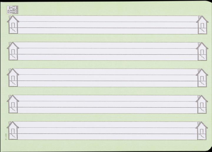 Actual product image Oxford Writing book A5 landscape (A5, Lined, Soft cover)