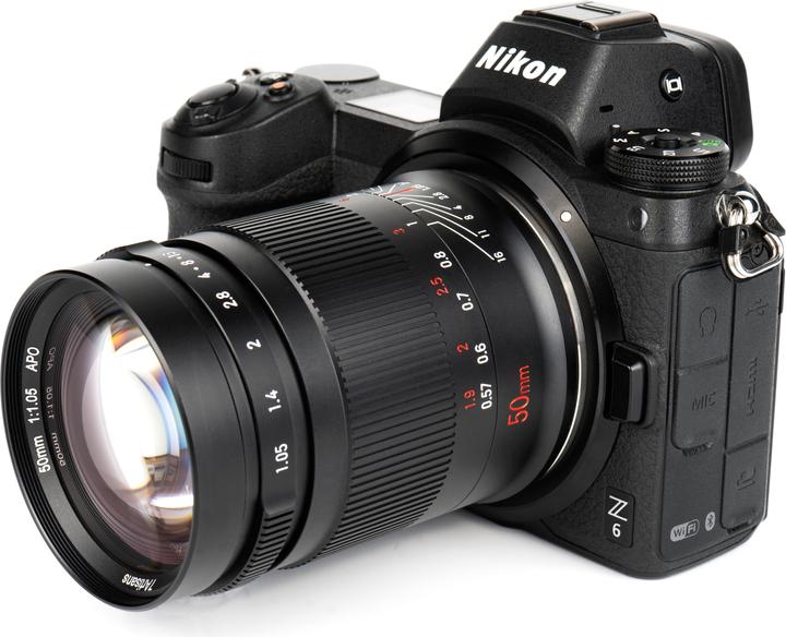 Immagine prodotto 7artisans 50mm f/16 - 1.05 Nikon Z (Nikon Z, Full-frame)