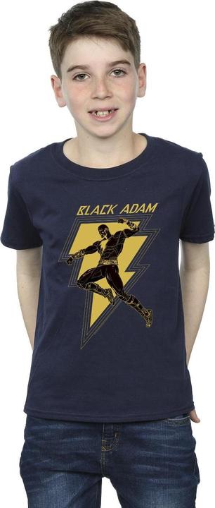 Immagine prodotto Black Adam Golden Bolt Chest Maglietta Ragazzi (140, 146)