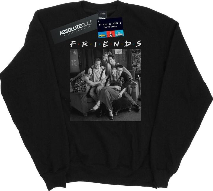 Friends Black And White Photo Sweatshirt (L)