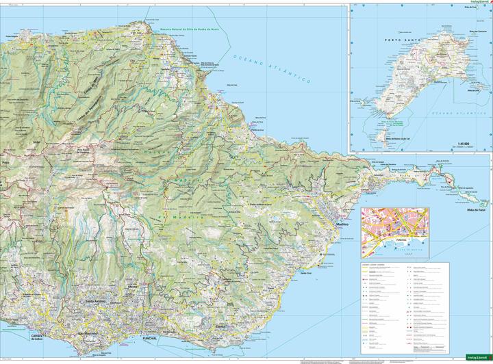 Produktbild Madeira, Wander- und Freizeitkarte 1:30.000, freytag & berndt