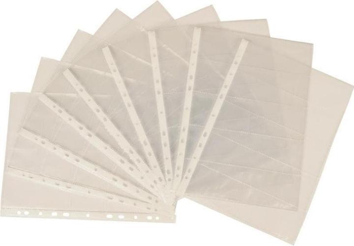 Produktbild Q-Connect Zeigebuchtaschen für Visitenkarten (86 x 56 mm, 1 x)