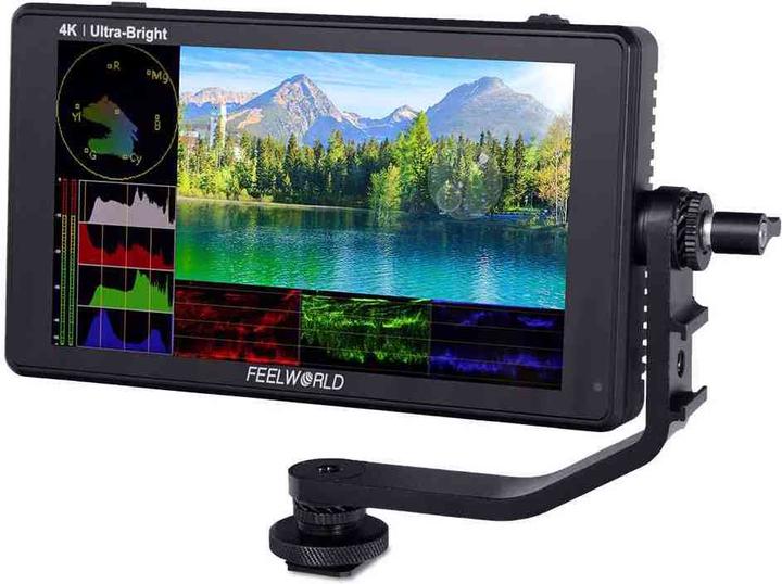 Image du produit Feelworld LUT6S 6" 2600nits écran tactile 3D LUT on-camera wit (6", Full HD)