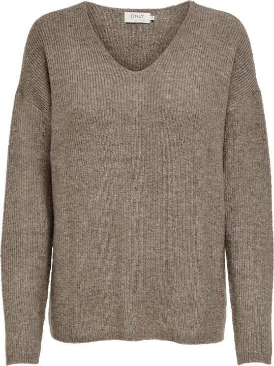 Only V-Ausschnitt Strickpullover