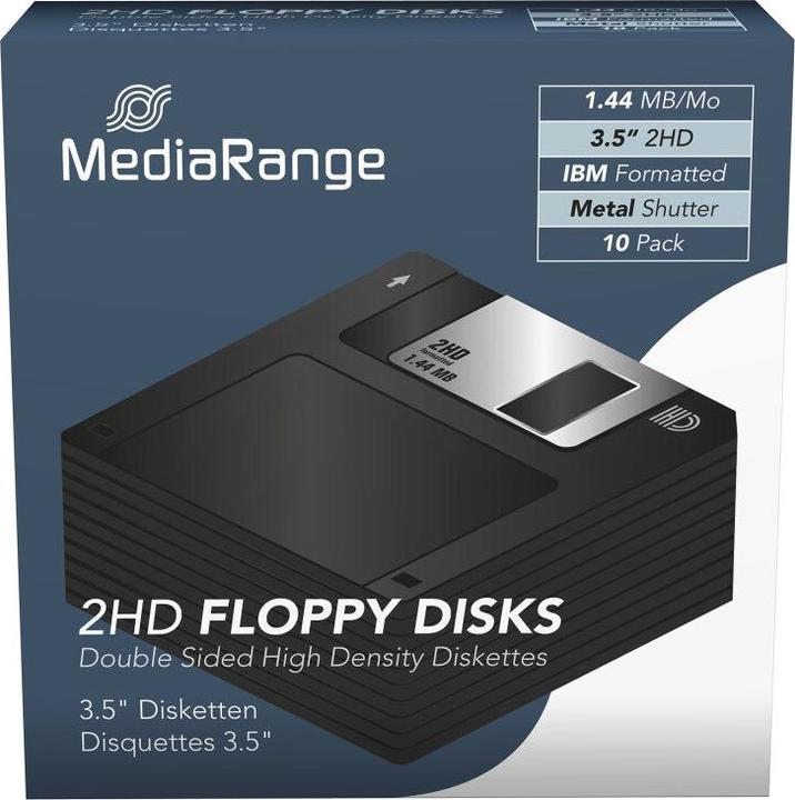 MediaRange MR200 Floppy Disks 3.5" (10 x)
