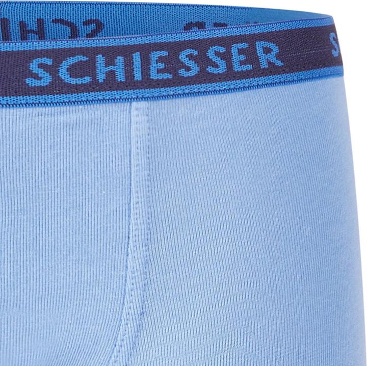 Actual product image Schiesser 9 Pack Kids Boys 95/5 Organic Cotton Shorts / Pants (104, pack of 9)