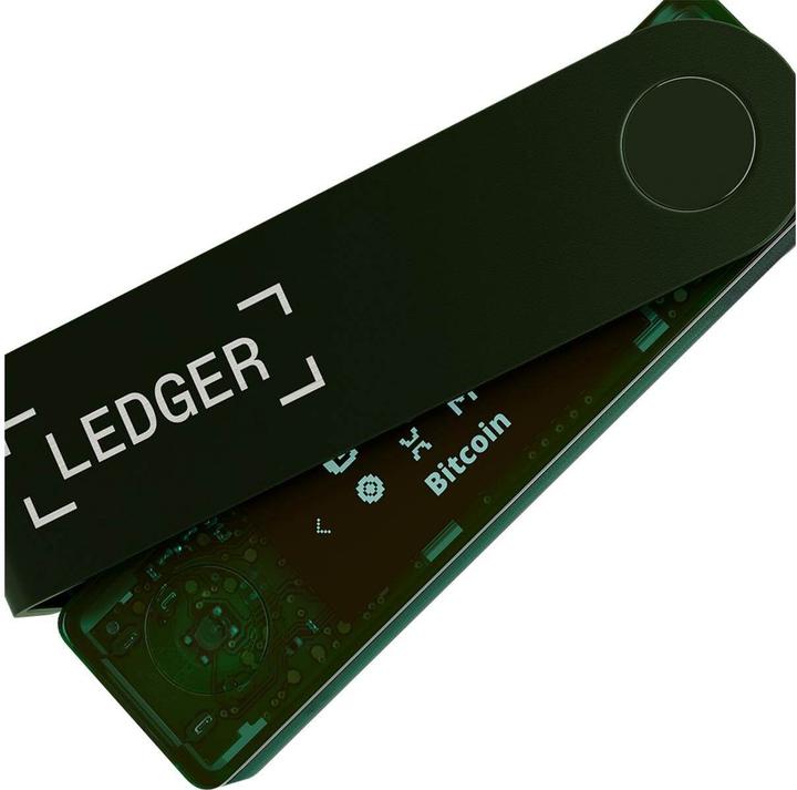 Actual product image Ledger Nano X - Emerald Green (Bitcoin, Ethereum Classic, Litecoin, Dogecoin, Dash, Others)