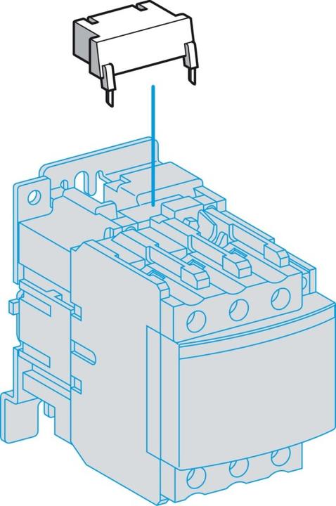 Image du produit Schneider Electric Module de circuit, varistance, 110-250V LA4DE3U