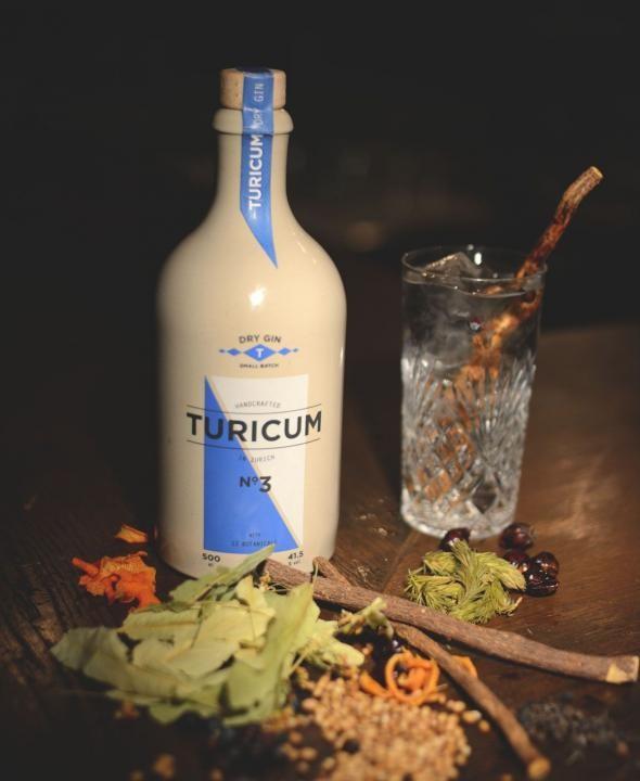Produktbild Turicum Handcrafted Dry Gin (1 x 50 cl)