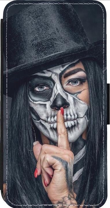 Actual product image PhoneLook Coque Wallet noir Halloween 18 19 (Apple iPhone 13 Pro Max)